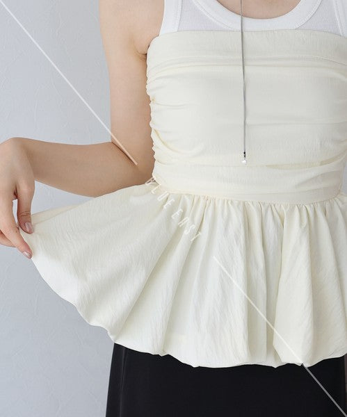 Camisole Peplum Bustier