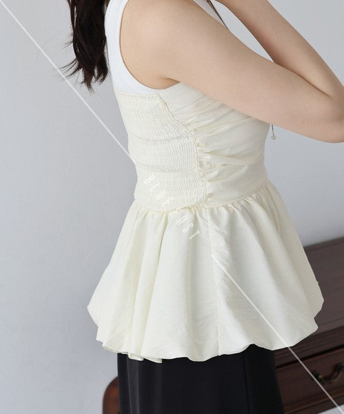 Camisole Peplum Bustier