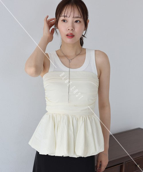 Camisole Peplum Bustier