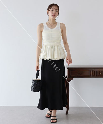 Camisole Peplum Bustier