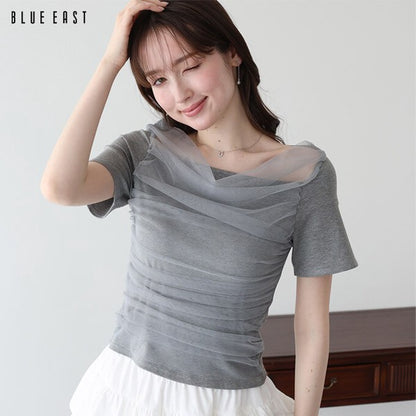 T-shirt Ladies fashion Cut-and-sew