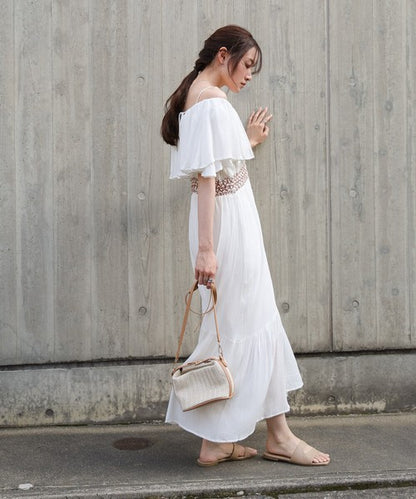 Rayon Crepe Smocking Dress◇Smooth Crepe Fabric in 100% Indian Cotton