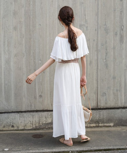 Rayon Crepe Smocking Dress◇Smooth Crepe Fabric in 100% Indian Cotton