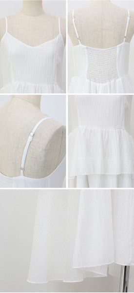 Casual Dress Ladies fashion Camisole Dress Tiered