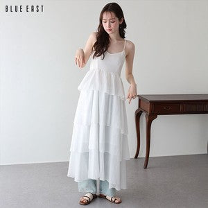 Casual Dress Ladies fashion Camisole Dress Tiered