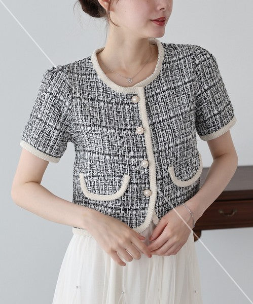 Jacket Bicolor Tweed Tweed jacket