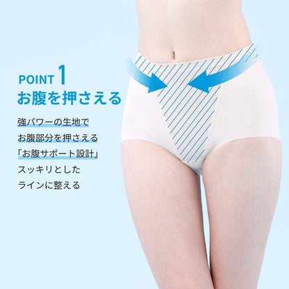Shapewear Absorbent Mesh Short Length