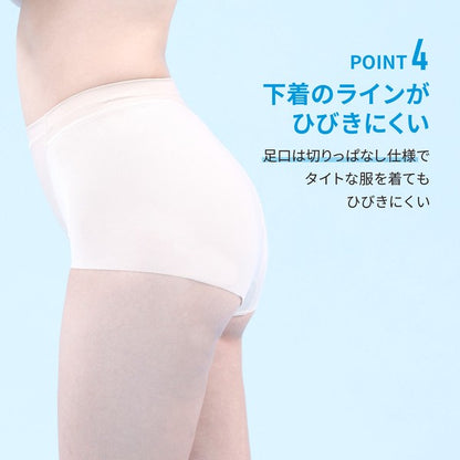 Shapewear Absorbent Mesh Short Length