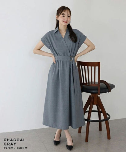 Casual Dress Shirt Dress Short Sleeve Short Length