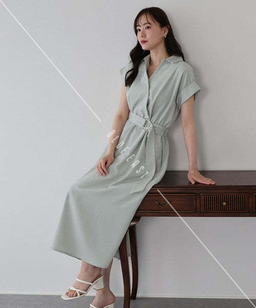 Casual Dress Shirt Dress Short Sleeve Short Length