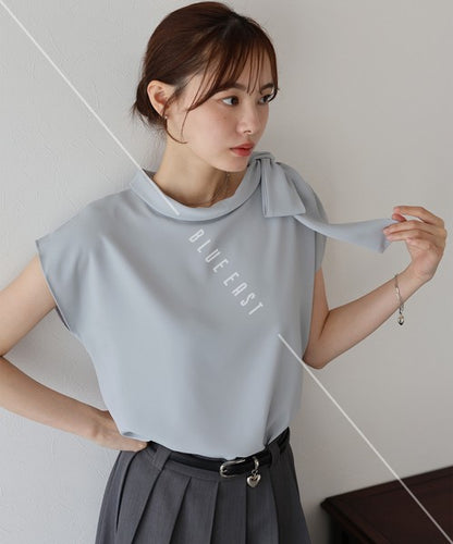 Button Shirt/Blouse Ladies fashion French Sleeve