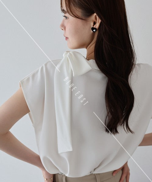 Button Shirt/Blouse Ladies fashion French Sleeve