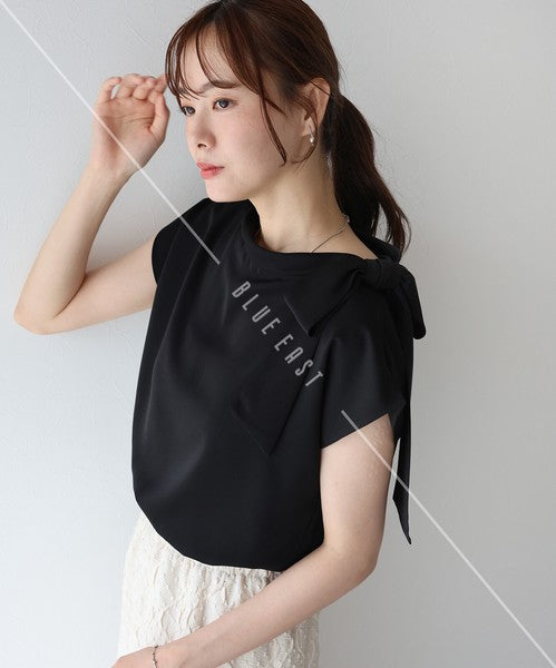 Button Shirt/Blouse Ladies fashion French Sleeve