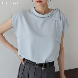 Button Shirt/Blouse Ladies fashion French Sleeve
