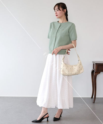 Cardigan Short Sleeve Knit Cardigan