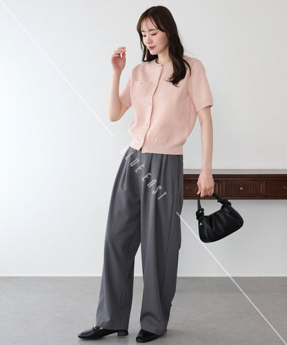 Cardigan Short Sleeve Knit Cardigan