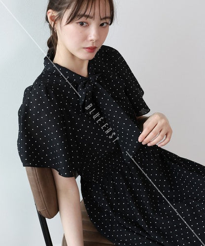 Casual Dress Ladies fashion Flare Sleeve