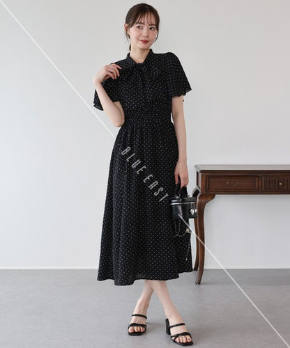Casual Dress Ladies fashion Flare Sleeve