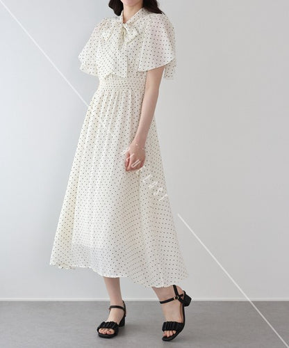 Casual Dress Ladies fashion Flare Sleeve