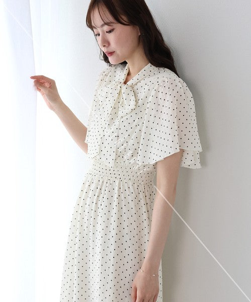 Casual Dress Ladies fashion Flare Sleeve