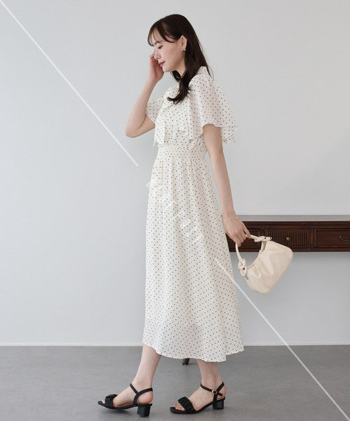 Casual Dress Ladies fashion Flare Sleeve