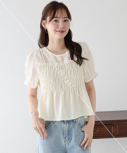 Button Shirt/Blouse Bustier