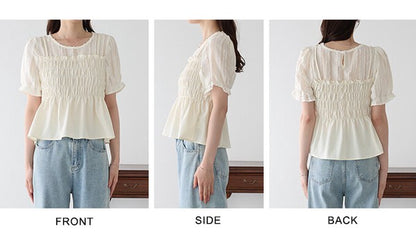 Button Shirt/Blouse Bustier