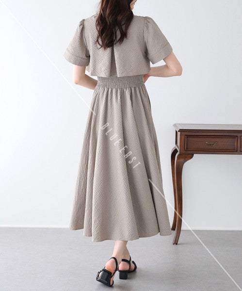 Casual Dress Shirt One-Piece Ladies fashion Waist Shirt Dress