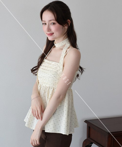 Button Shirt/Blouse Ladies fashion Peplum Tiered