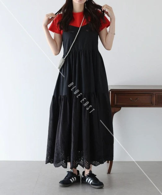 Casual Dress Ladies fashion Camisole Dress Cotton
